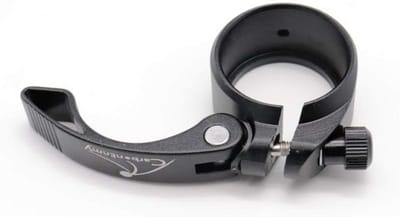Zadelklem - Quick Release - Fietszadel Verstellen - Aluminium Constructie - 40 mm - Zwart