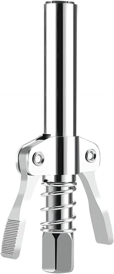 Vetpistoolkoppeling - Snelsluiting mondstuk - Smeren van machines - Hoge drukbestendig - 120mm lengte