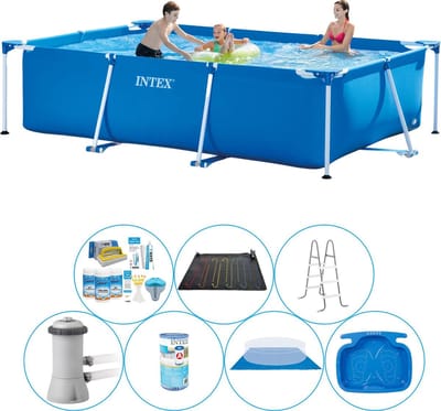 Frame Pool Rechthoekig 300x200x75 cm - 8-delig - Zwembad Super Deal