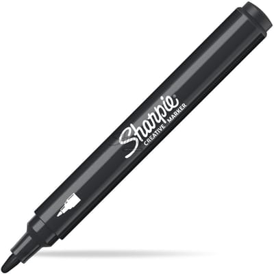 Sharpie Acryl Marker Permanent Zwart - Waterdicht & Dekkend