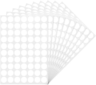 Ronde stippenstickers 19 mm - Zelfklevende, waterdichte etiketten voor kleurcodering - 700 stuks