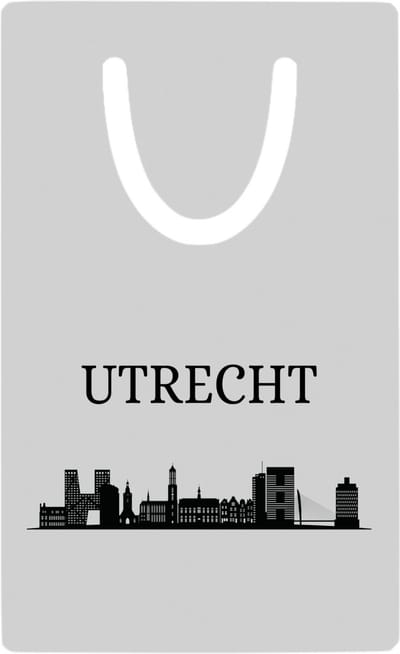 Hacebo® - Utrecht metalen boekenlegger - Utrecht - toeristen - stad - geschenk - cadeau - kado Bladwijzer boekenleggers - 7.6 cm x 5cm