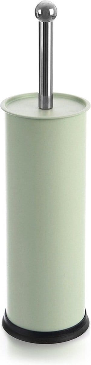Toiletborstel met Standaard Metaal Groen GREENISH 10x38,5 cm - WC Borstel - Toilet