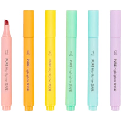 Pastelkleurige Macaron markeerstift markeerstiften fluorescerende pen tekenmarkeerstiften schattige schrijfwaren schoolbenodigdheden