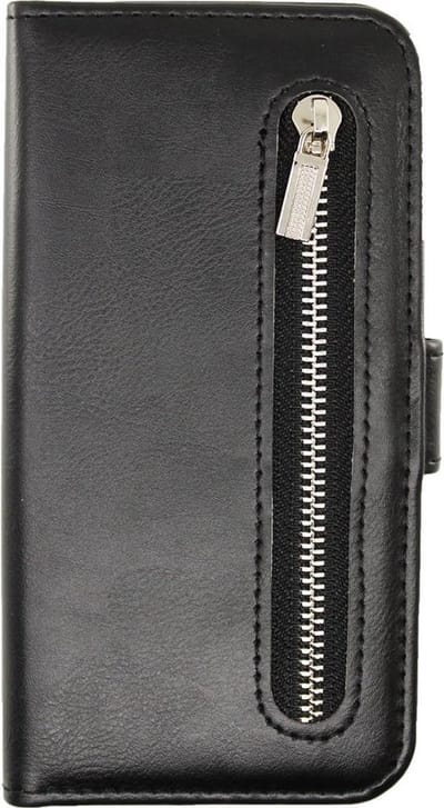 Rico Vitello Rits Wallet case Geschikt voor Samsung Galaxy A51 4G kleur Zwart + gratis screen protector