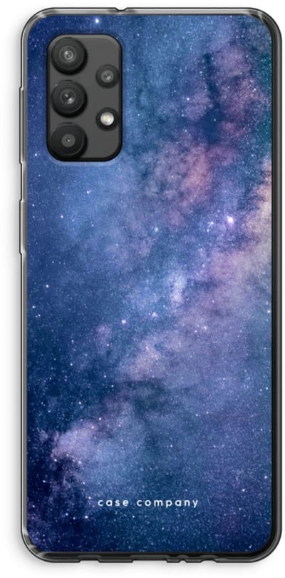 Hoesje geschikt voor Samsung Galaxy A32 4G hoesje - Nebula - Soft Cover Telefoonhoesje - Bescherming aan alle Kanten en Schermrand