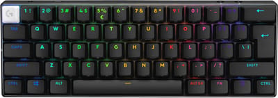 Logitech G PRO X 60 LIGHTSPEED - Gaming Toetsenbord - Zonder Numpad - Engels (US international) - Zwart