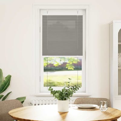 vidaXL - Plissé - rolgordijn - 55x100 - cm - stofbreedte - 54,4 - cm - antraciet