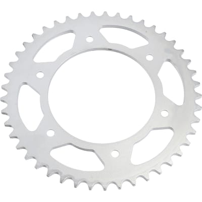 520 45T Motorfiets Ketting Achtertandwiel Slijtvast Robuust Achtertandwiel voor DIY Kart ATV Licht white
