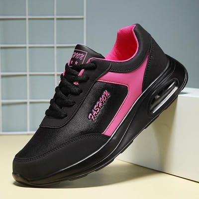 Nieuwe Comfortabele Antislip Designer Casual Sneakers voor Dames Sport Jogging Schoenen Mode Leer Hardloopschoenen 35 gray