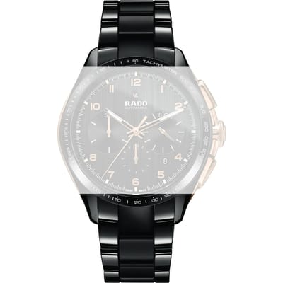 Rado straps 07.04934.10 HyperChrome Horlogeband