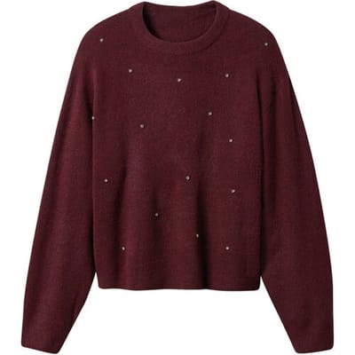 ESMARA Dames trui (Bordeaux, XS (32/34))