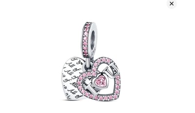You Bedel van 925 Sterling Zilver met Roze Zirkonia - RomyStones