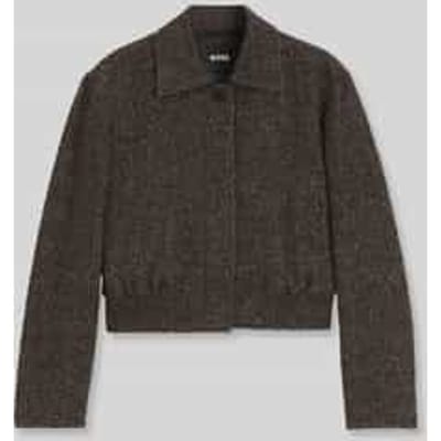 Slim fit bomberjack van katoenmix model 'Jocalenal'