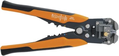 Automatische striptang - Draadstripper isolatieverwijderaar - Isolatie verwijderen - Ergonomische greep - 205 mm - Zwart