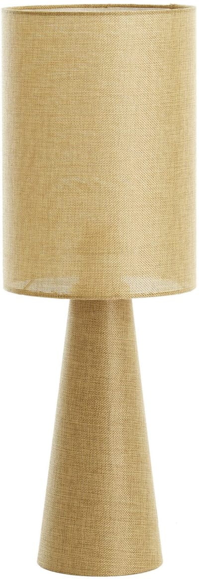 Light & Living Tafellamp Micky Linnenlook - Olijfgroen