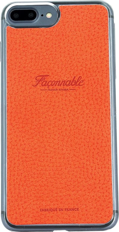 Façonnable, Hoesje geschikt voor iPhone 6 Plus / 6S Plus / 7 Plus / 8 Plus - French Riviera Hardcase, Oranje