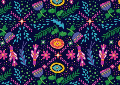 MyHobby Borduurpakket – Natuur fantasie 70×50 cm - Aida borduurstof 5,5 kruisjes/cm (14 count) - Telpatroon - Borduurgaren - Borduurnaald - Handleiding - Voor Beginners & Gevorderden - Complete borduurset