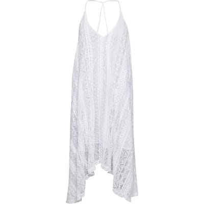 Superdry - All Lace midi-jurk - Dames - Jurken