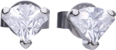 Diamonfire Zilveren Oorknoppen Minimal Diamondshape 806.0442.00