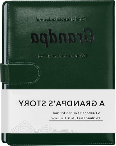 Vader's Levensverhaal Journal met 250+ Vragen, Familieherinneringen Boek voor Dads om Zijn Verhalen te Delen voor Verjaardag, Vaderdag en Kerstmis