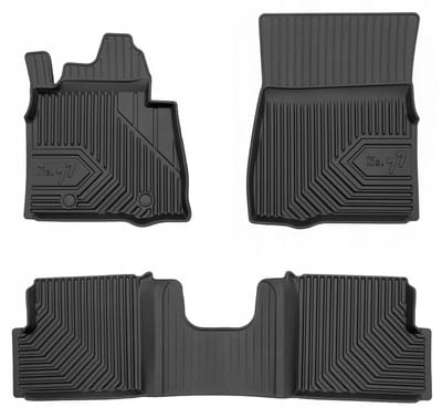 FROGUM 77 Automatten - Geschikt voor MERCEDES G-KLASSE W463 (2013-2018) - TPE Rubber - Zwart