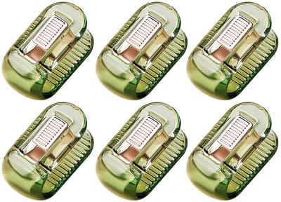 Dekbedclips, 6 stuks transparante, antislip dekbedovertrekclips, dekbedbevestigingsclips zonder spelden, dekbedovertrekclips, dekbedclips om het dekbed op zijn plaats te houden (groen)