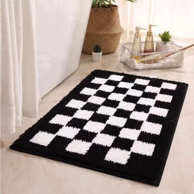 Absorberende Mat voor Badkamer Antislip Mat voor Badkamerdeur Luchtinlaatmat voor Deur Toilet Toilet Tapijt 40 * 60cm gray
