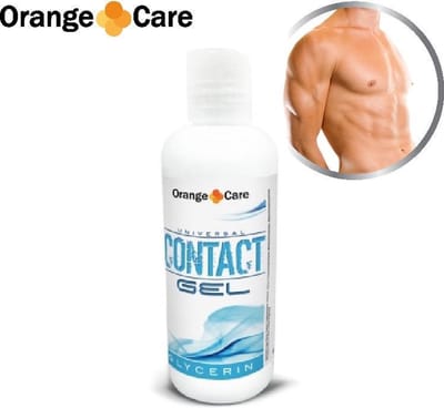 Orange Care Contactgel Elektriciteitsgeleider 200 ML - elektroden therapie geleding elektroden - geleidende elektrode gel voor TENS / EMS spierstimulatie apparaten voor bescherming huid en hydratatie