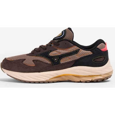 Mizuno Shoe S.l.wave Rider Beta Unisex Fossil/black/mole Size: 42.5 | Running Outlet | Unisex | Zwart