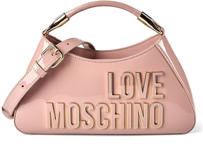 Love Moschino Enameled Logo Handtas 27 cm - Dames - pink