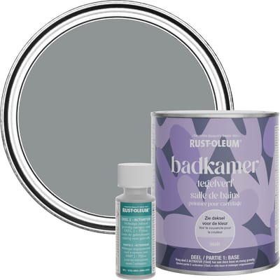 Rust-Oleum Donkergrijs Badkamer Tegelverf Matt - Antraciet 750ml