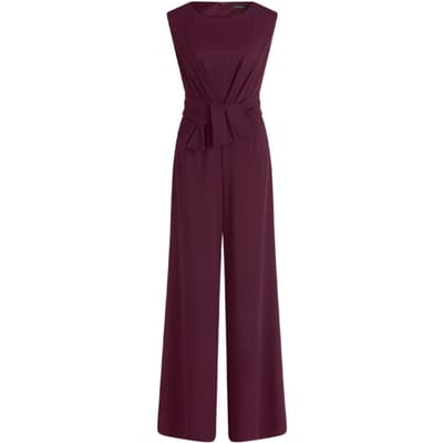 regular fit jumpsuit in wikkel-look
