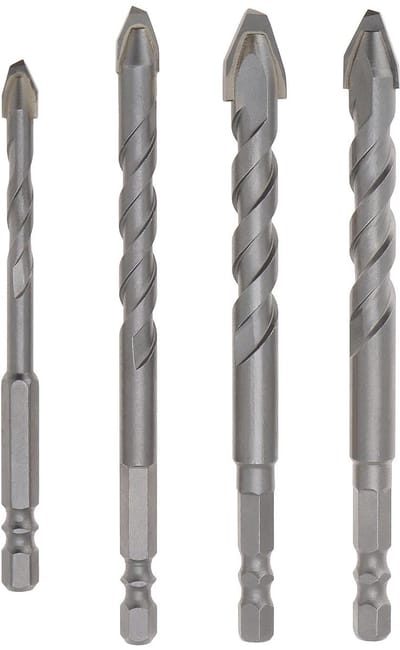 Allecto - Excentrische Twist Boor - Boor Set 6/8/10/12Mm - Duurzaam