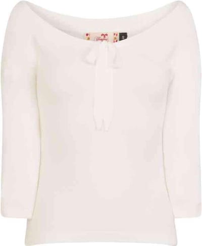 Dancing Days - PRETTY ILLUSION Longsleeve top - S - Wit