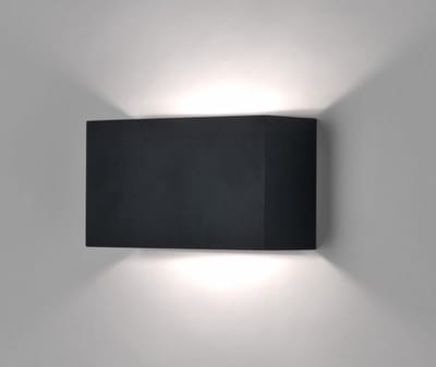Lumidora Wandlamp 30623 - Voor binnen - FRANCE - R7s - 5.0 Watt - 500 Lumen - 2700 Kelvin - Zwart - Metaal