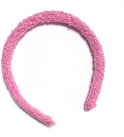 Boucle Haarband - Roze | Teddy / Polyester Diadeem | Fashion Favorite