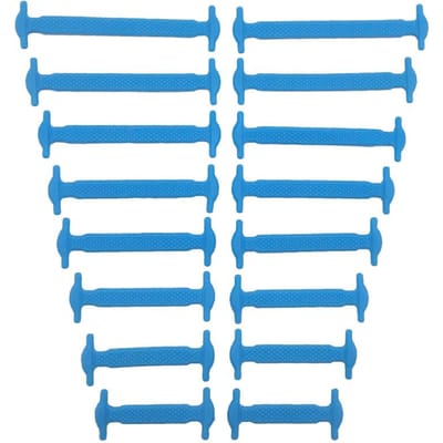Luie Kunstmatige Siliconen Veters, Hoge Elasticiteit Veters zonder Strikken, Duurzaam, Gemakkelijk Schoon te Maken, Veelzijdige Schoenaccessoires 16PCS