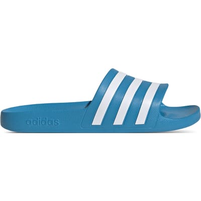 Adidas adilette Slippers en Sandalen Heren - Blauw - Maat 41 1/3 - Mesh/Synthetisch