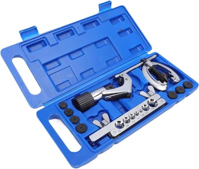 Felsgereedschapsset voor Remleiding, Koperen Pijp Felsgereedschap met Snijder en Ruimer, Metalen Nauwkeurige Remleidingreparatieset voor 1/2 3/8 5/16 Inch Buizen, Veelzijdige (89153)