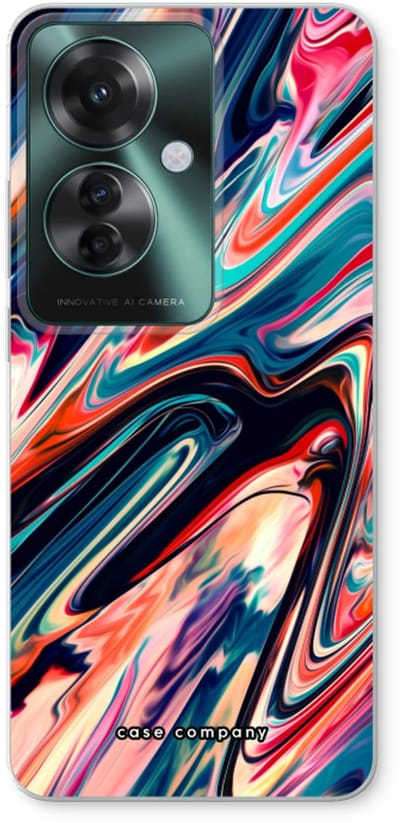 Case Company® - Hoesje geschikt voor Oppo Reno 11 F hoesje - Quantum Being - Soft Cover Telefoonhoesje - Bescherming aan alle Kanten en Schermrand