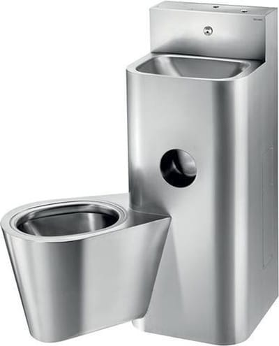 Combi KOMPACT TC - Wastafel hangtoilet