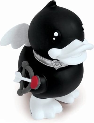 Bduck Spaarpot Love Eend Leuk Om Geld te Sparen Grappig Kids- Cupido Zwart