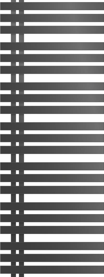 Iron EM Design badkamerradiator 600x1600 mm Antraciet