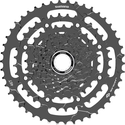 Shimano Cues Lg400-9 Fietscassette Zilver 9s / 11-46t