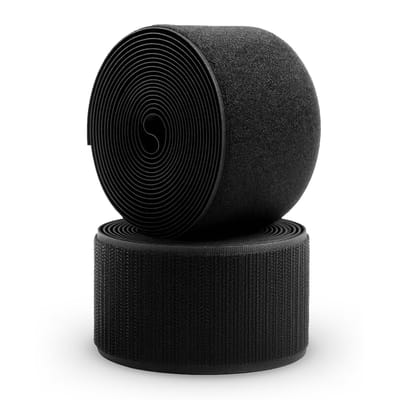 Luft Klittenband Naaibaar 2 rollen - 150x10 cm - Tape - Naaibaar - Velcro - Klittenband - Zelfklevend - Sterk
