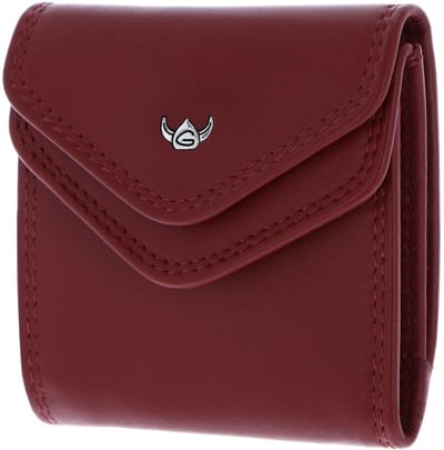 Golden Head Leren portemonnee Polo Damen-Minischeintasche 1005 Rot donkerrood