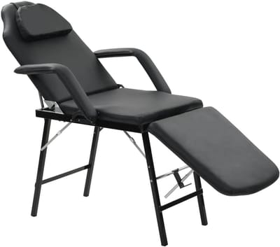Draagbare Massagestoel met Verstelbare Rugleuning en Draagtas - Comfortabele Ligstoel voor Thuis, Strand en Tuin