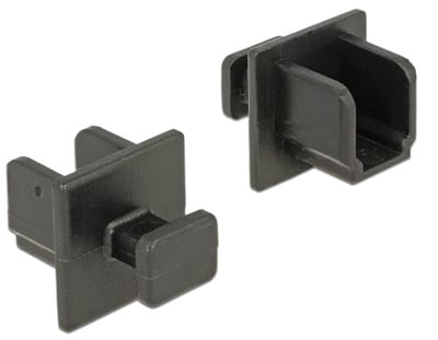 Afsluit cover / Poortbeschermer voor USB3.0 USB-B poorten / met greep (10 stuks)