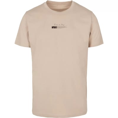 Mister Tee - Become the Change Butterfly 2.0 Heren Tshirt - XS - Beige
